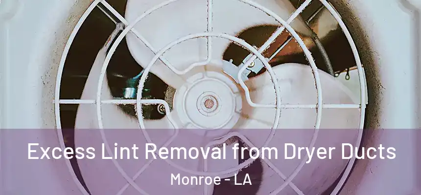  Excess Lint Removal from Dryer Ducts Monroe - LA